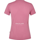 Kingsland T-Shirt KLLeona Technical Heather Rose
