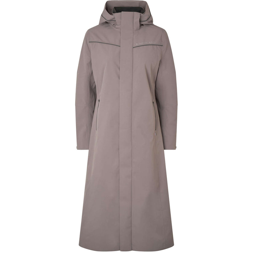 Kingsland Veste Longue KLLucia Étanche Brown Iron Kingsland Veste Longue KLLucia Étanche Brown Iron