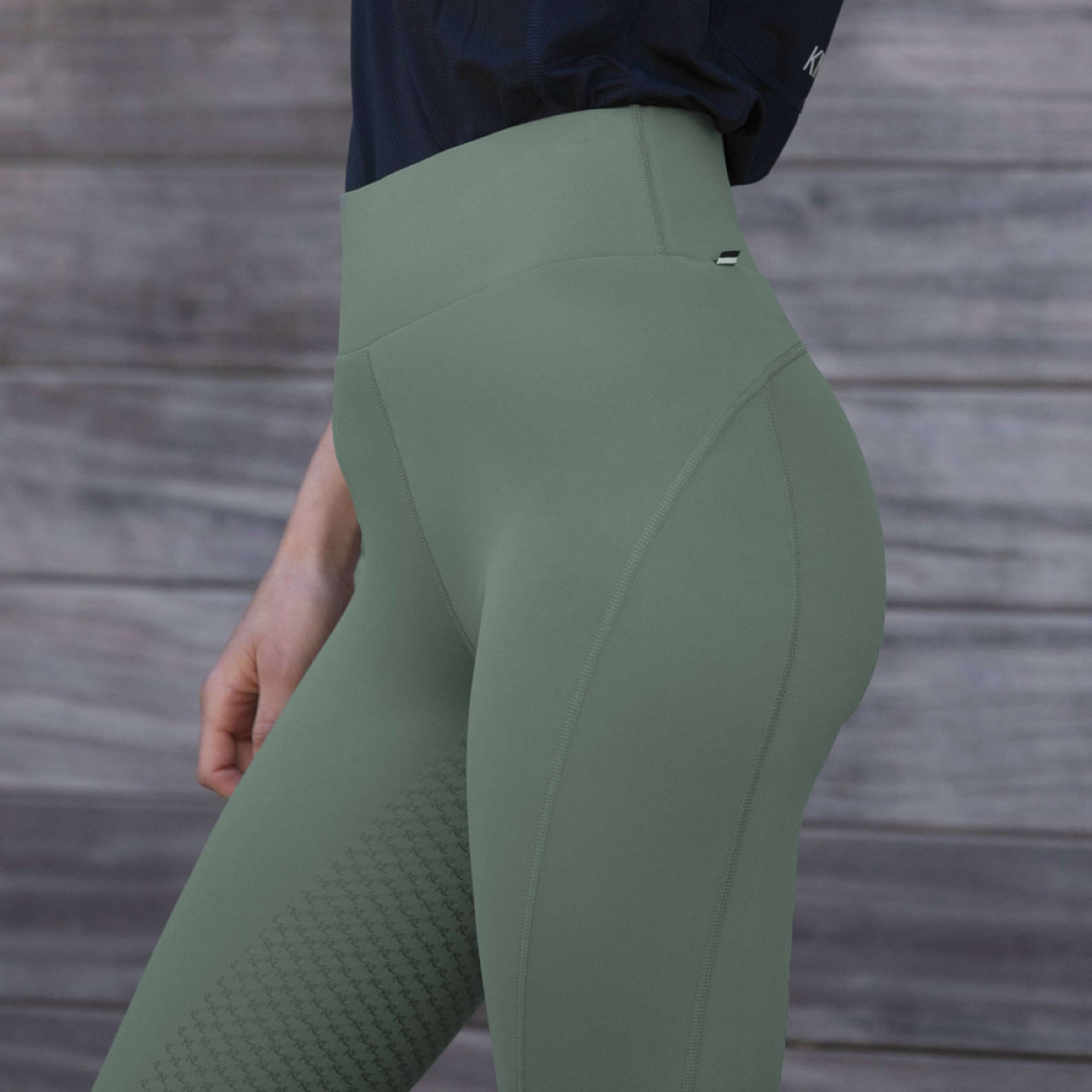 Kingsland Legging d'Équitation KLLindsey F-Tec Full Grip Green Agave Kingsland Legging d'Équitation KLLindsey F-Tec Full Grip Green Agave