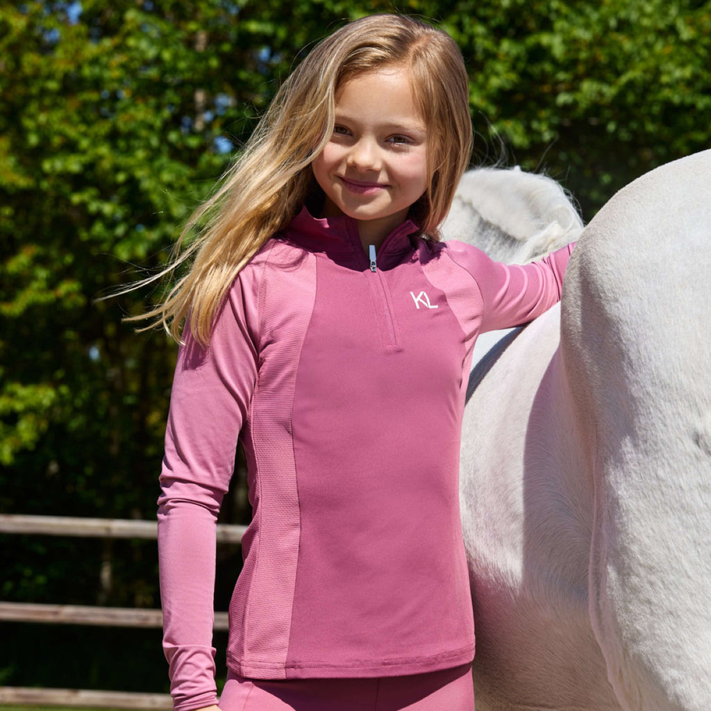 Kingsland Chemise D'entraînement KLLinda Junior Heather Rose