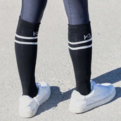 Kingsland Chaussettes d'Équitation KLLizette Coolmax Noir