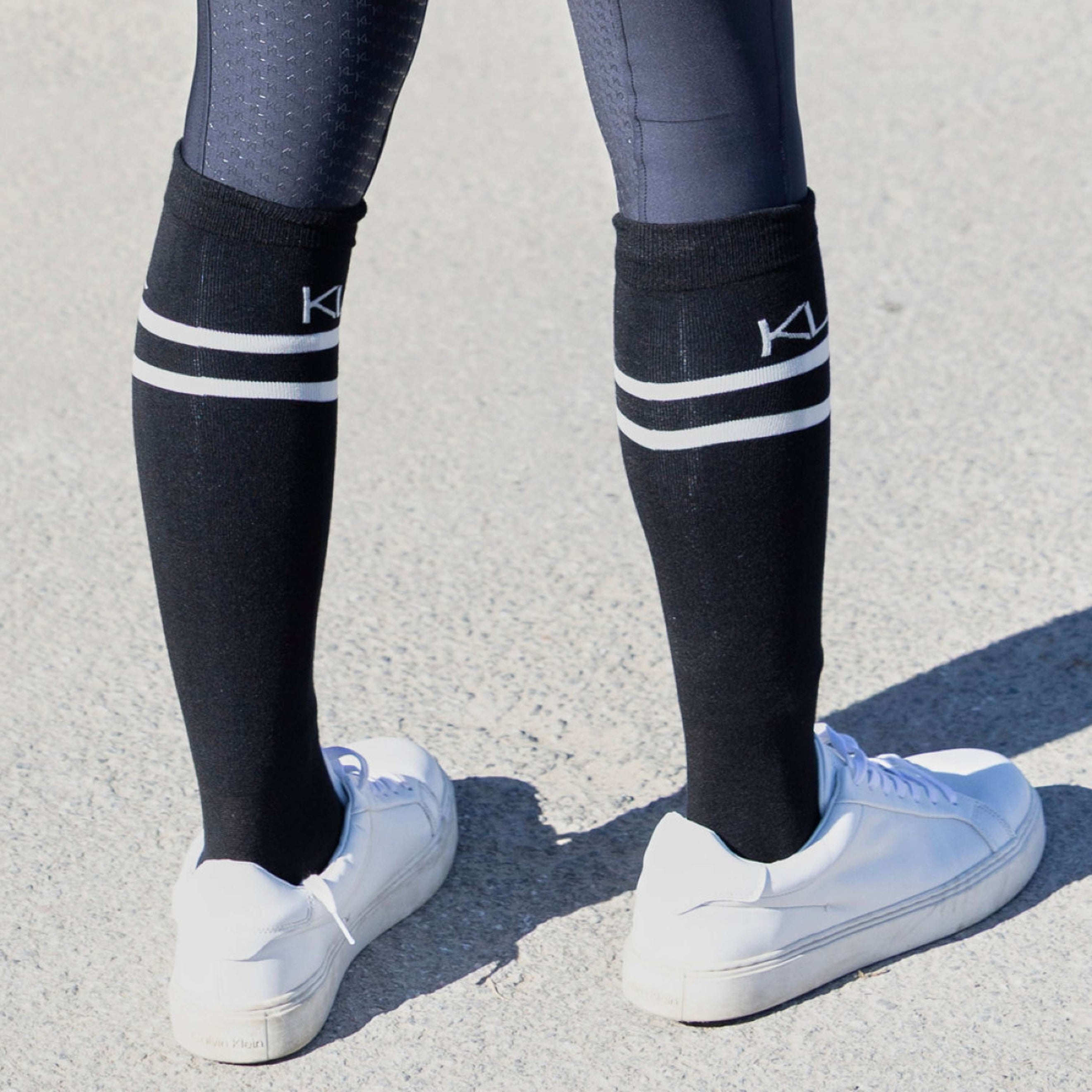 Kingsland Chaussettes d'Équitation KLLizette Coolmax Noir Kingsland Chaussettes d'Équitation KLLizette Coolmax Noir