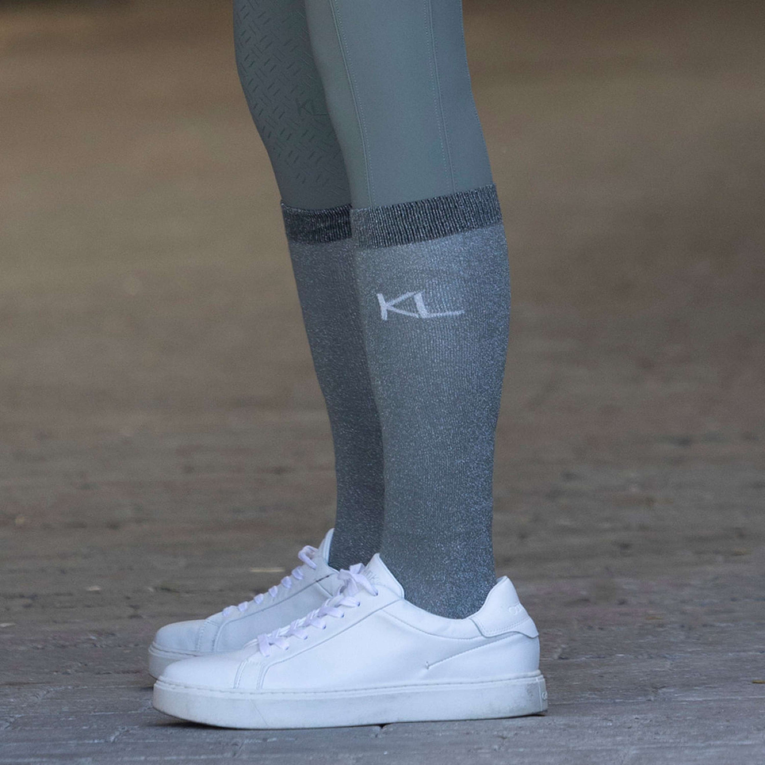 Kingsland Chaussettes d'Équitation KLLorella Coolmax Green Agave Kingsland Chaussettes d'Équitation KLLorella Coolmax Green Agave