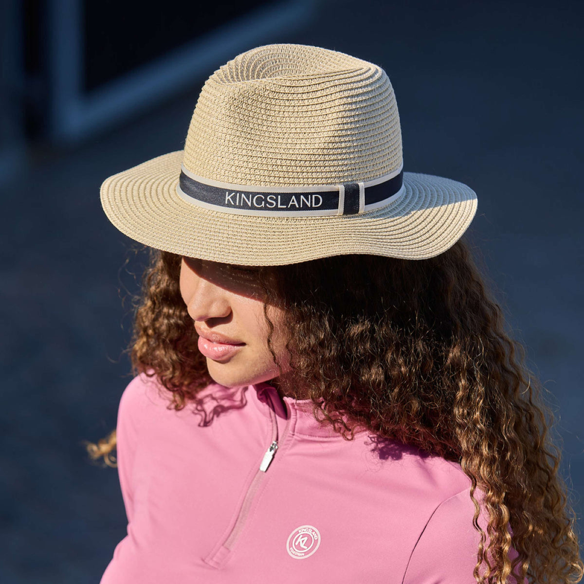 Kingsland Chapeau de Paille KLLori Beige Warm Sand