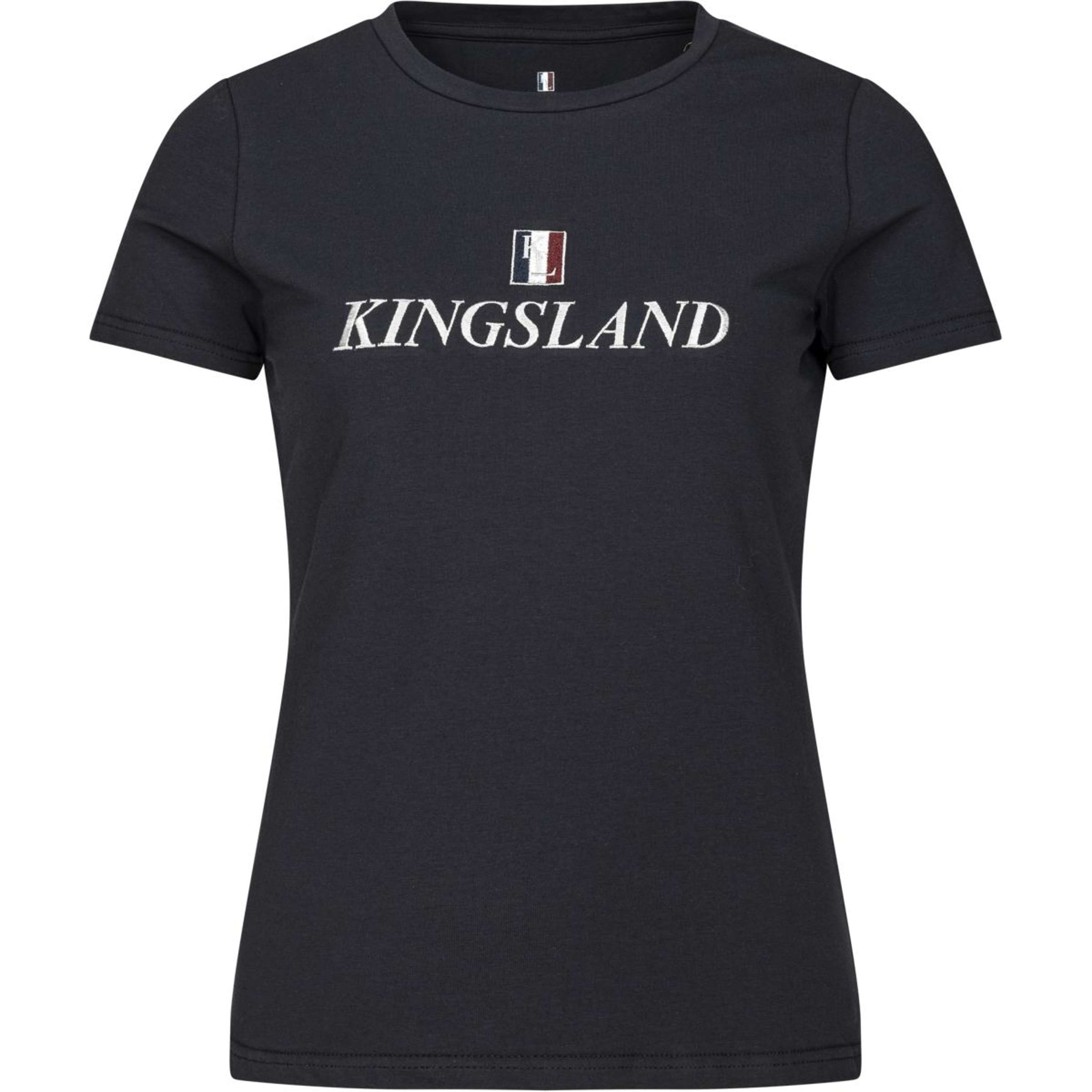Kingsland Chemise Classic Manches Courtes Femme Marin Kingsland Chemise Classic Manches Courtes Femme Marin