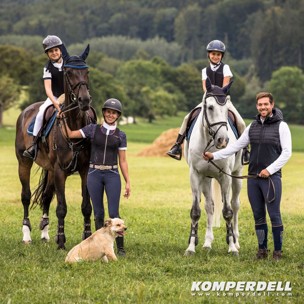 Komperdell Gilet de Protection Flexfit Mince Noir/Gris