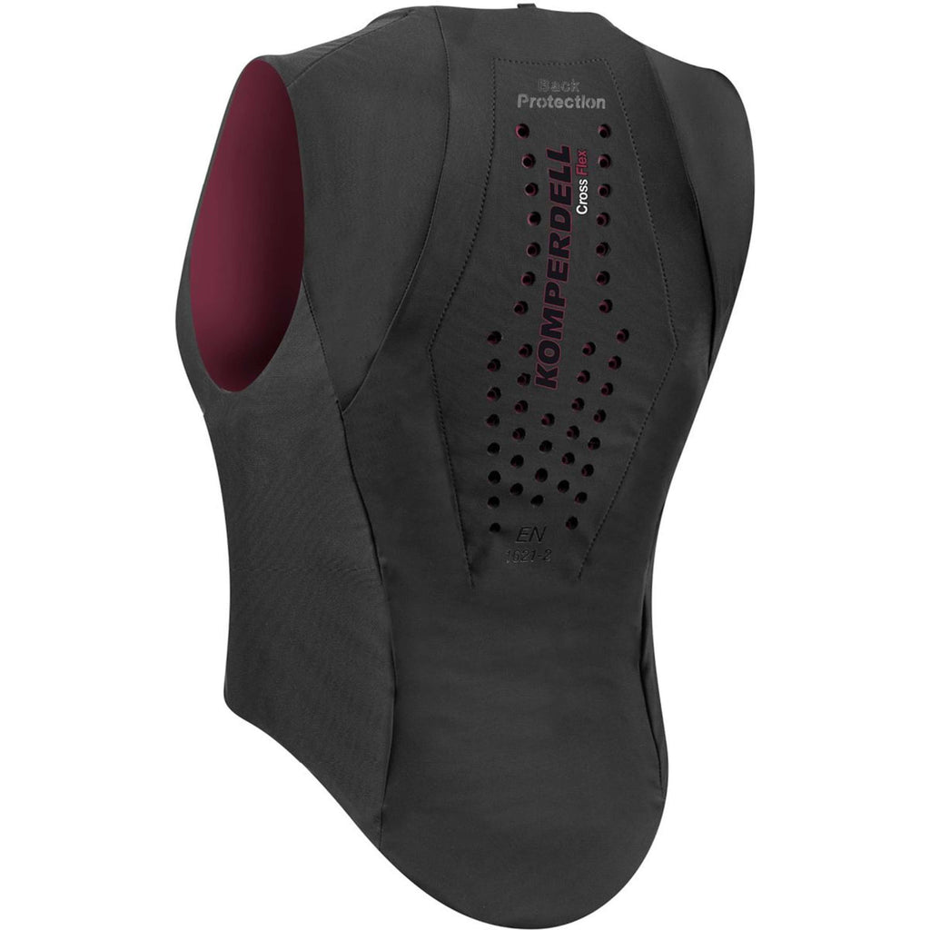 Komperdell Gilet de Protection Flexfit Mince Noir/Bordeaux