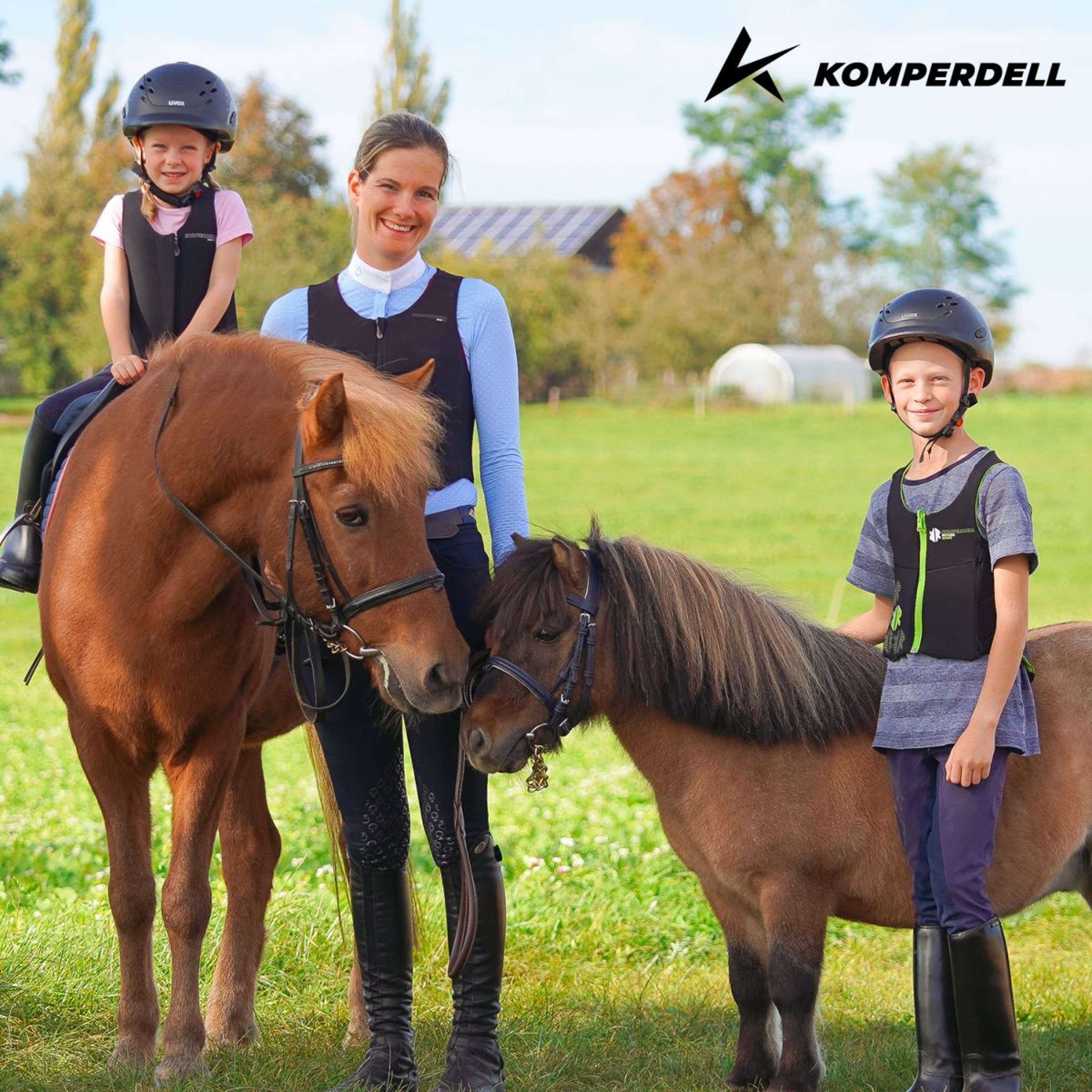 Komperdell Bodyprotector Ultra Fit Junior Noir
