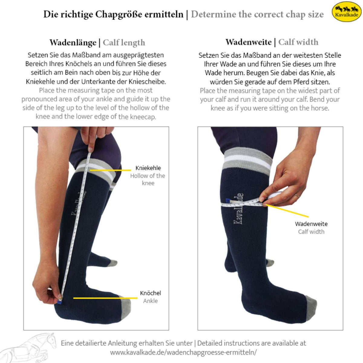 Kavalkade Chaps Combi Noir