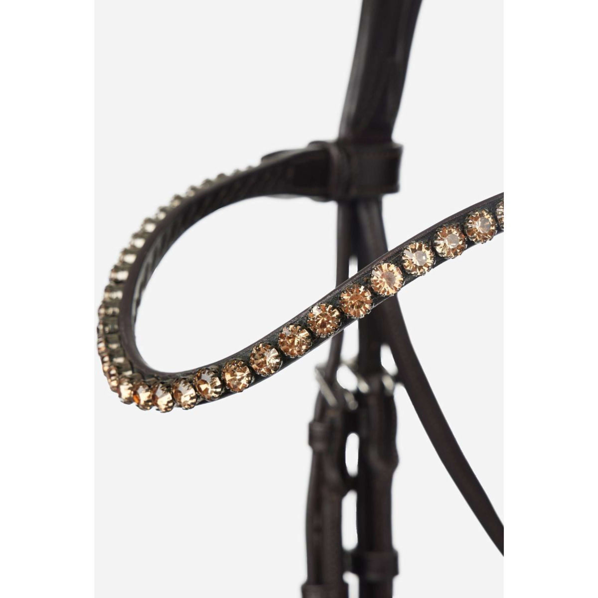 LeMieux Bride Kudos Patent Dressage Marron