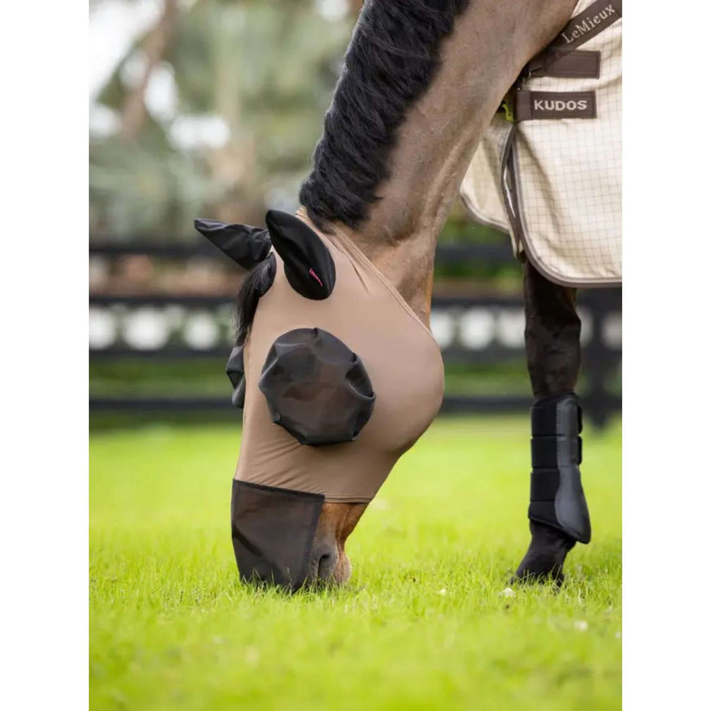 LeMieux Masque Anti-Mouches Bug Relief Avec Filet Nez Noix