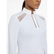 LeMieux T-shirt de Concours Camille Longues Manches Blanc