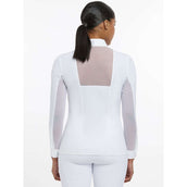 LeMieux T-shirt de Concours Camille Longues Manches Blanc