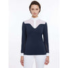 LeMieux T-shirt de Concours Emily Longues Manches SS25 Marin