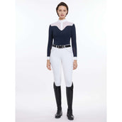 LeMieux T-shirt de Concours Emily Longues Manches SS25 Marin