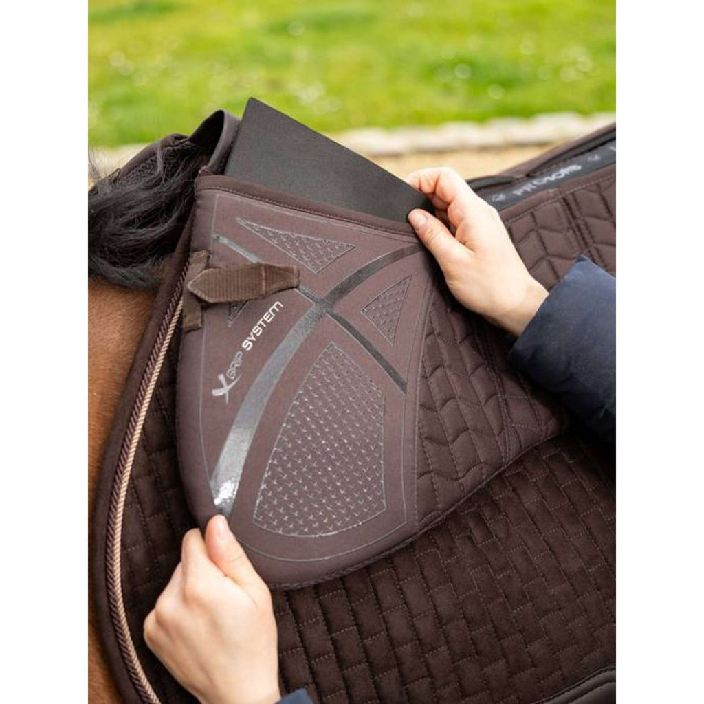 LeMieux Amortisseur Prosorb 3 pocket Quilted Marron