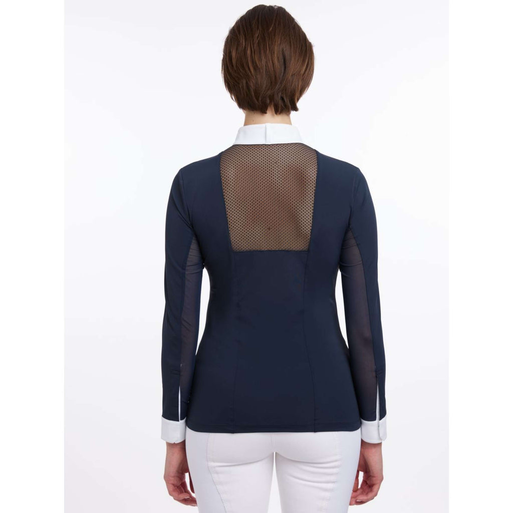 LeMieux T-shirt de Concours Camille Longues Manches Marin