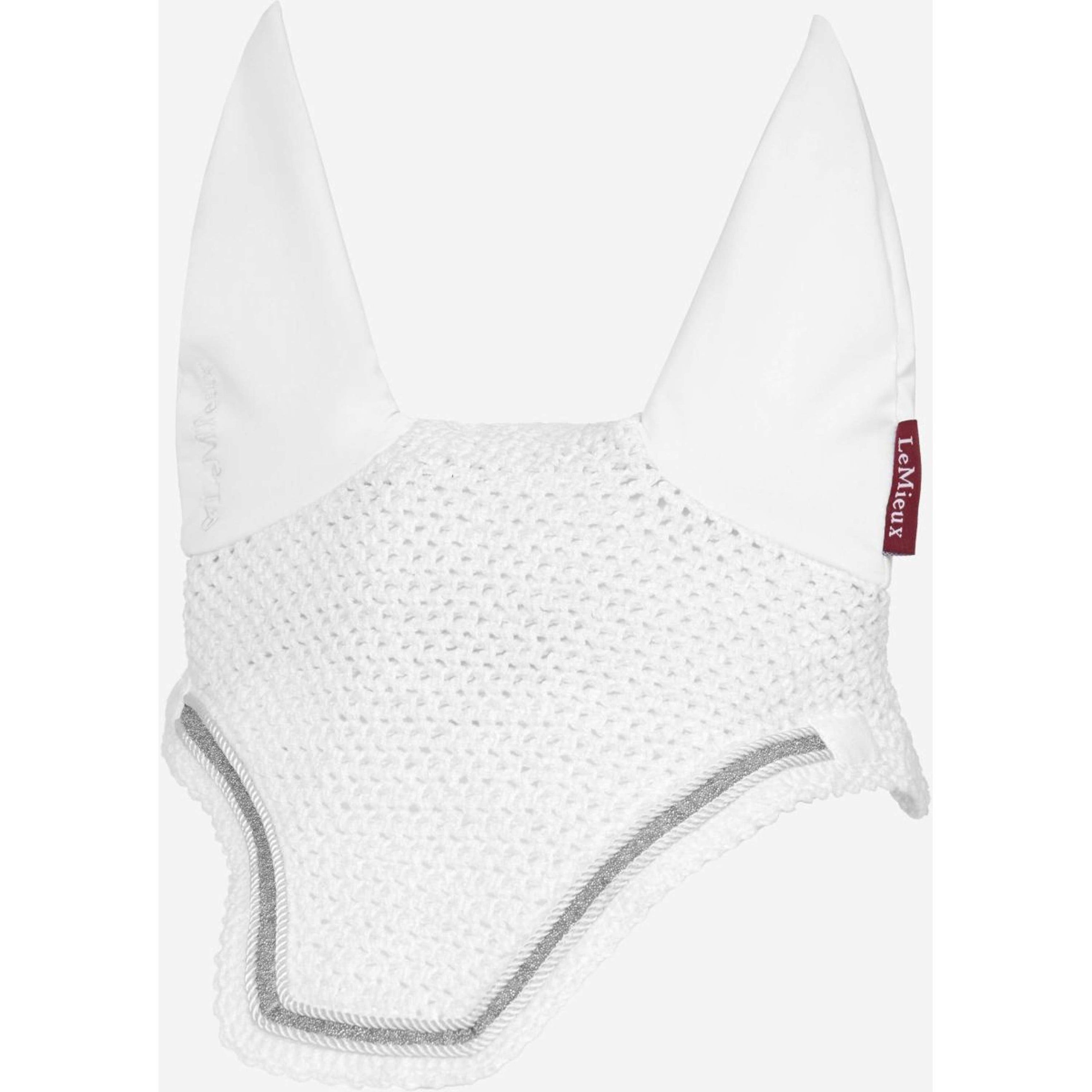 LeMieux Bonnet Anti-Mouches Crystal Blanc LeMieux Bonnet Anti-Mouches Crystal Blanc