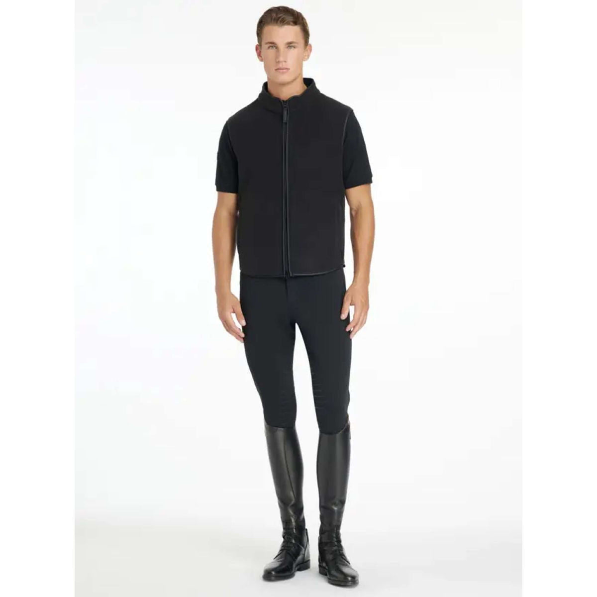 LeMieux Bodychauffant Fleece Hommes Noir