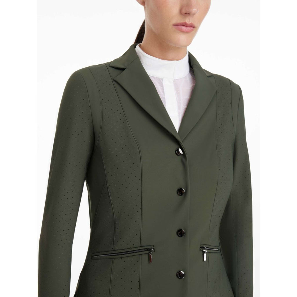 LeMieux Petite Veste de Concours Jessica Mesh Pine Green