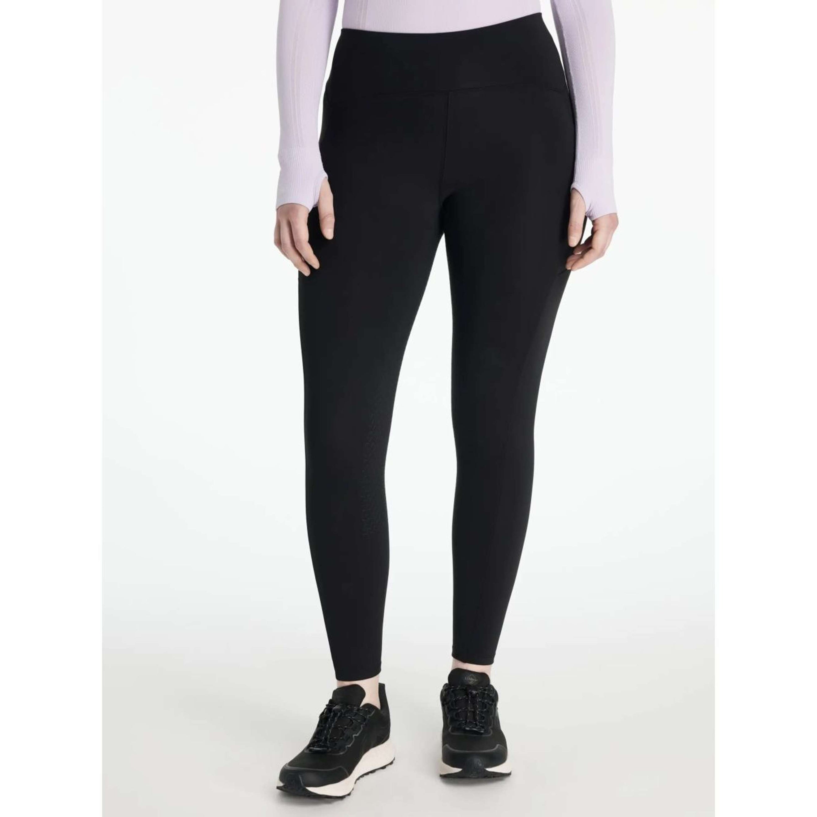 LeMieux Legging d'Équitation Natalie Full Grip Noir