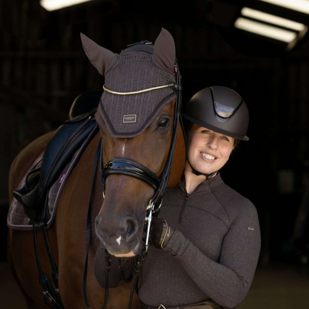 LeMieux Bonnet Anti-Mouches Heritage Cocoa