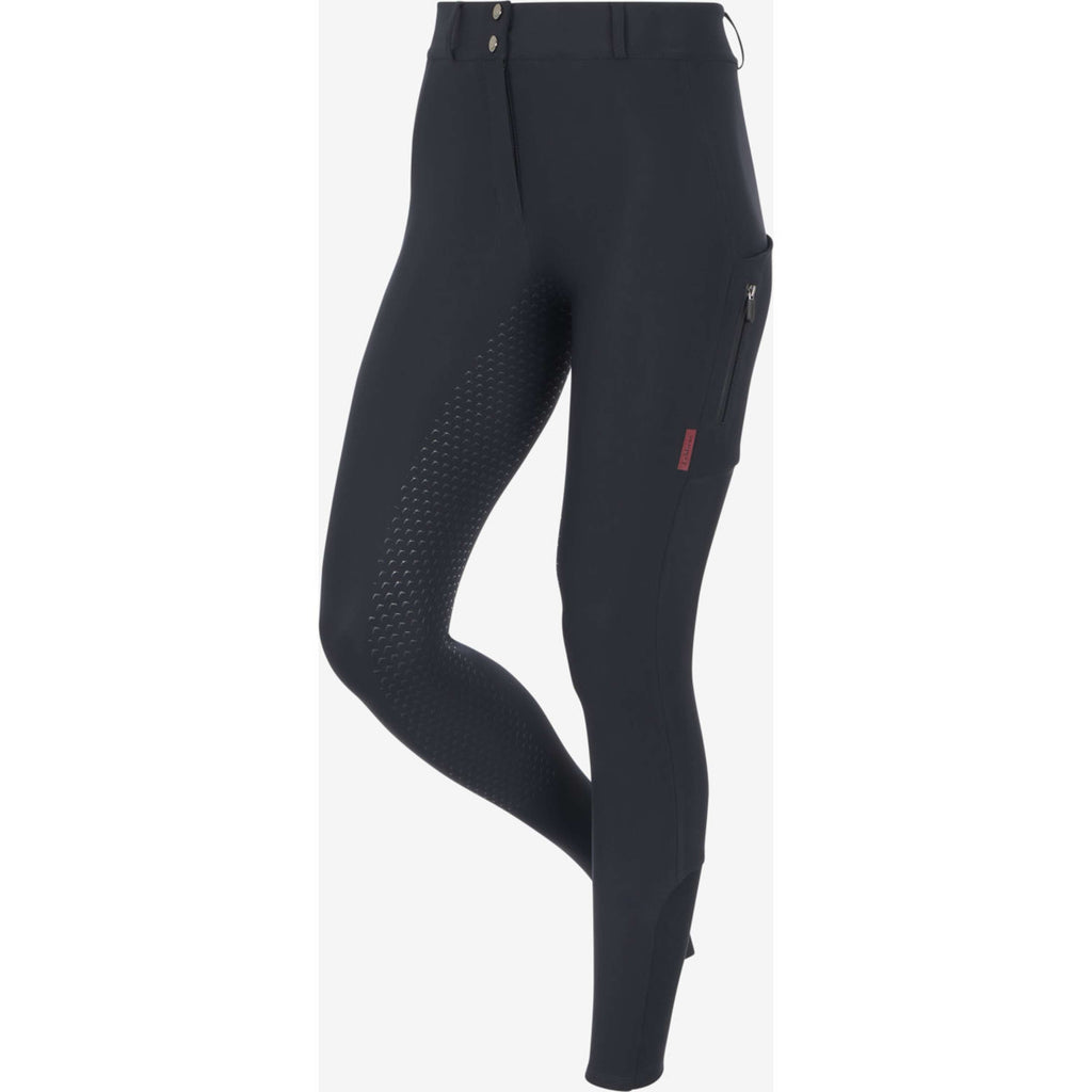 LeMieux Pantalon d'Équitation Stormwear Prise de Genou Noir
