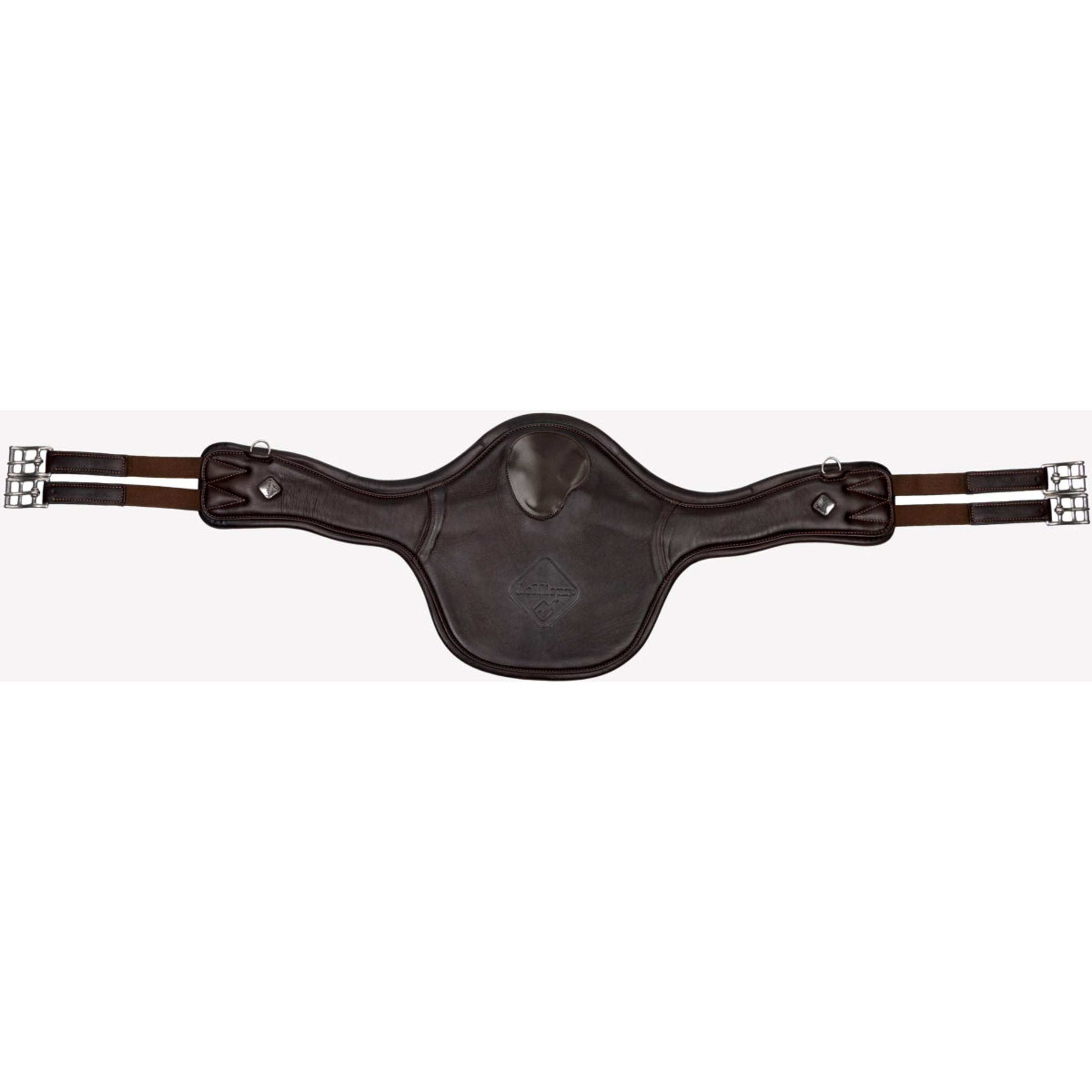 LeMieux Sangle d'Obstacle Magnet Anatomiquement long Marron