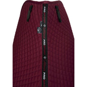 LeMieux Tapis de Selle Cotton Square Close Contact Bordeaux