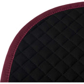 LeMieux Tapis de Selle Cotton Square Close Contact Bordeaux