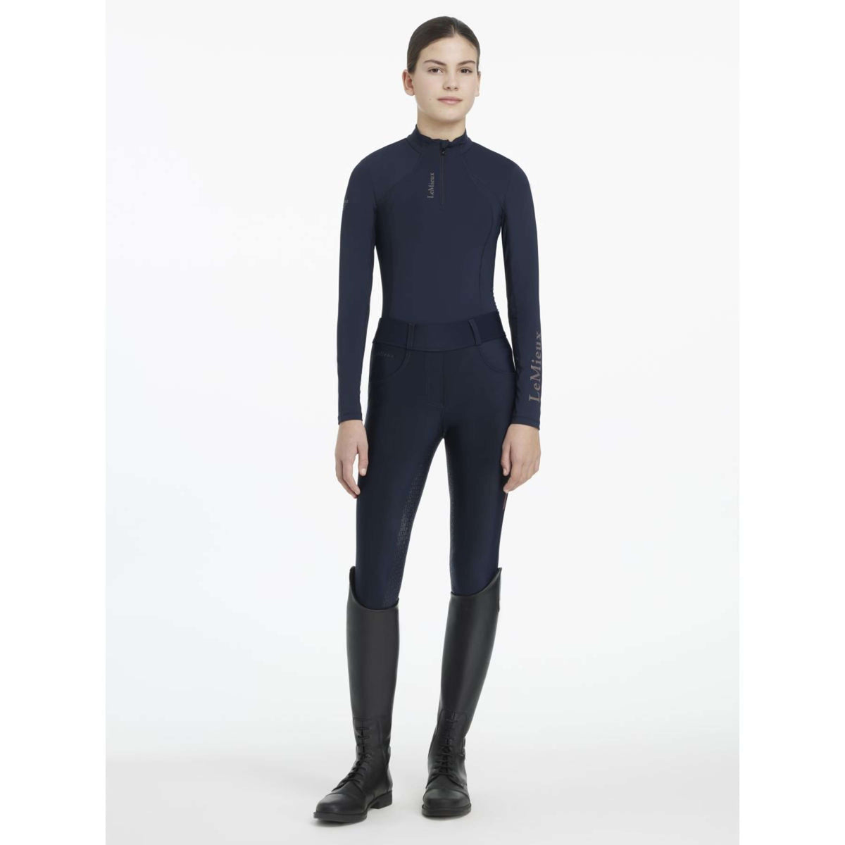 LeMieux Baselayer Young Rider Classique Marin