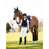 LeMieux Tapis de Selle Self-Cool Half Square Close Contact Blanc