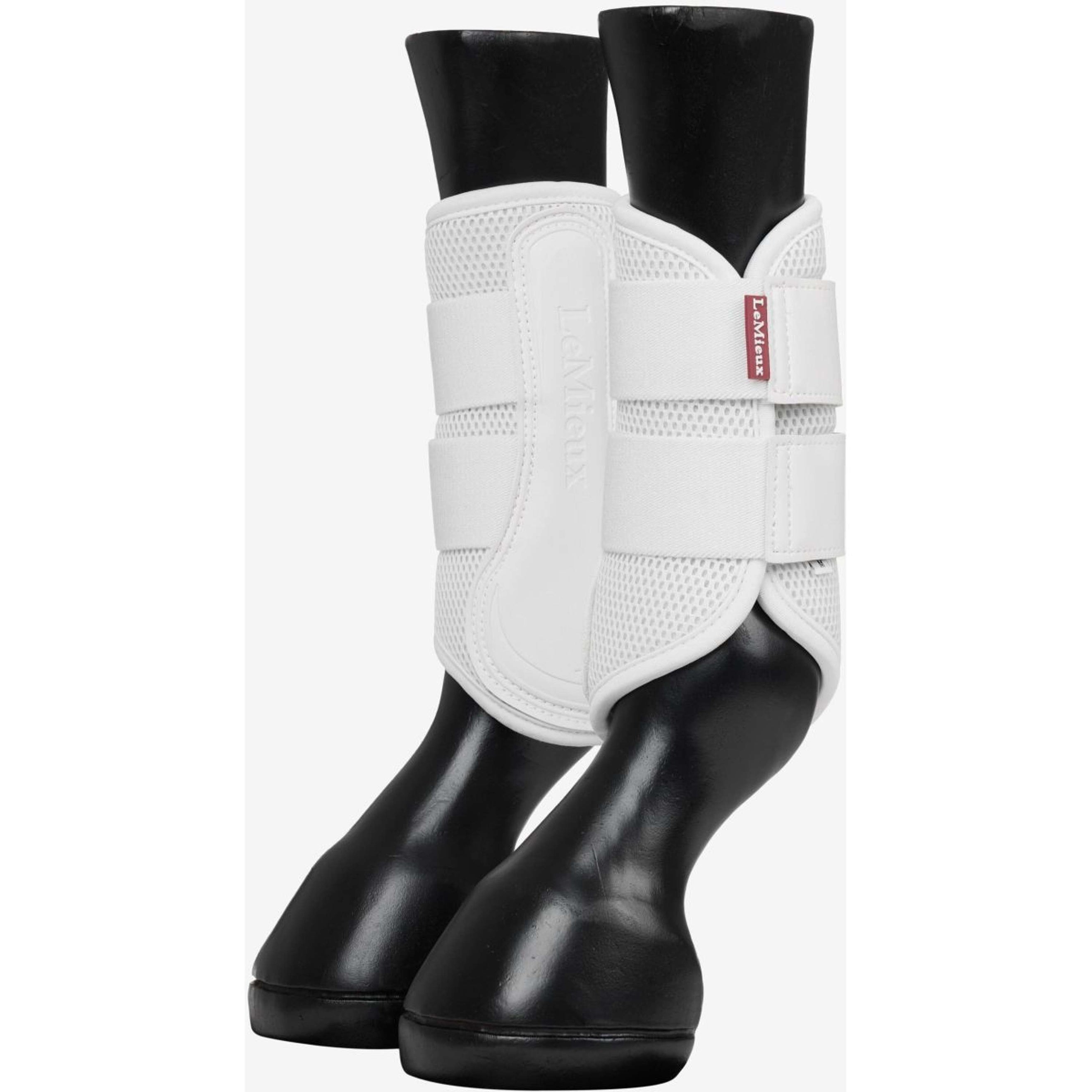 LeMieux Guêtres Mesh Brushing Nouveau Blanc LeMieux Guêtres Mesh Brushing Nouveau Blanc