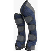 LeMieux Guêtres de Transport Kudos 3D Mesh Marin