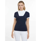 LeMieux T-shirt de Concours Sophia Manches Courtes Marin