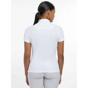 LeMieux T-shirt de Concours Sophia Manches Courtes Blanc