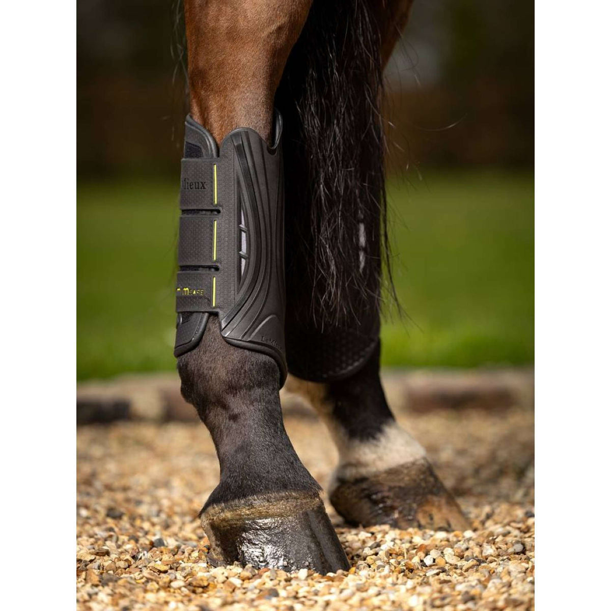 LeMieux Guêtres MIMsafe XC Hind Noir