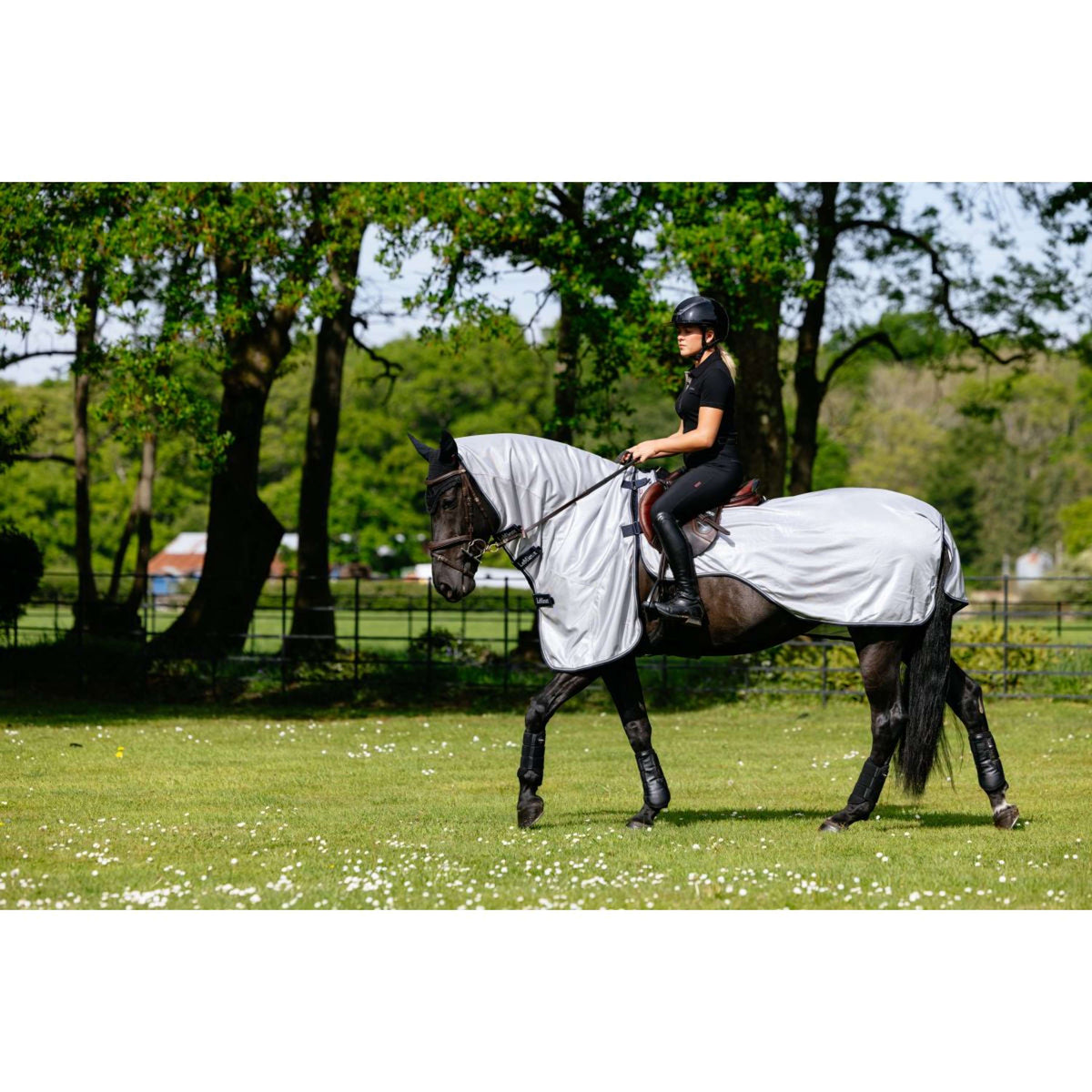 LeMieux Couvre-reins Anti-Mouches Gris