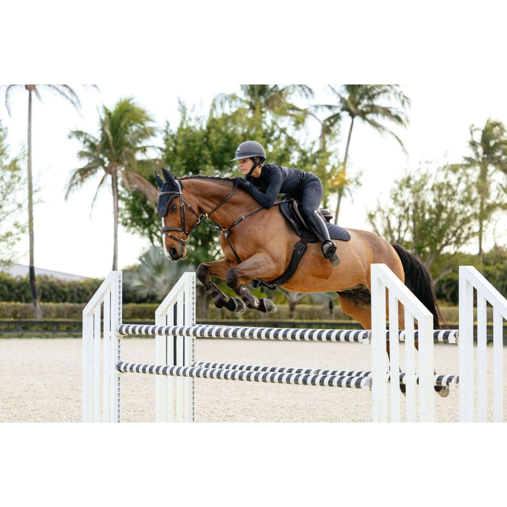 LeMieux Tapis de Selle Brilliance Close Contact Square de Saut Marin