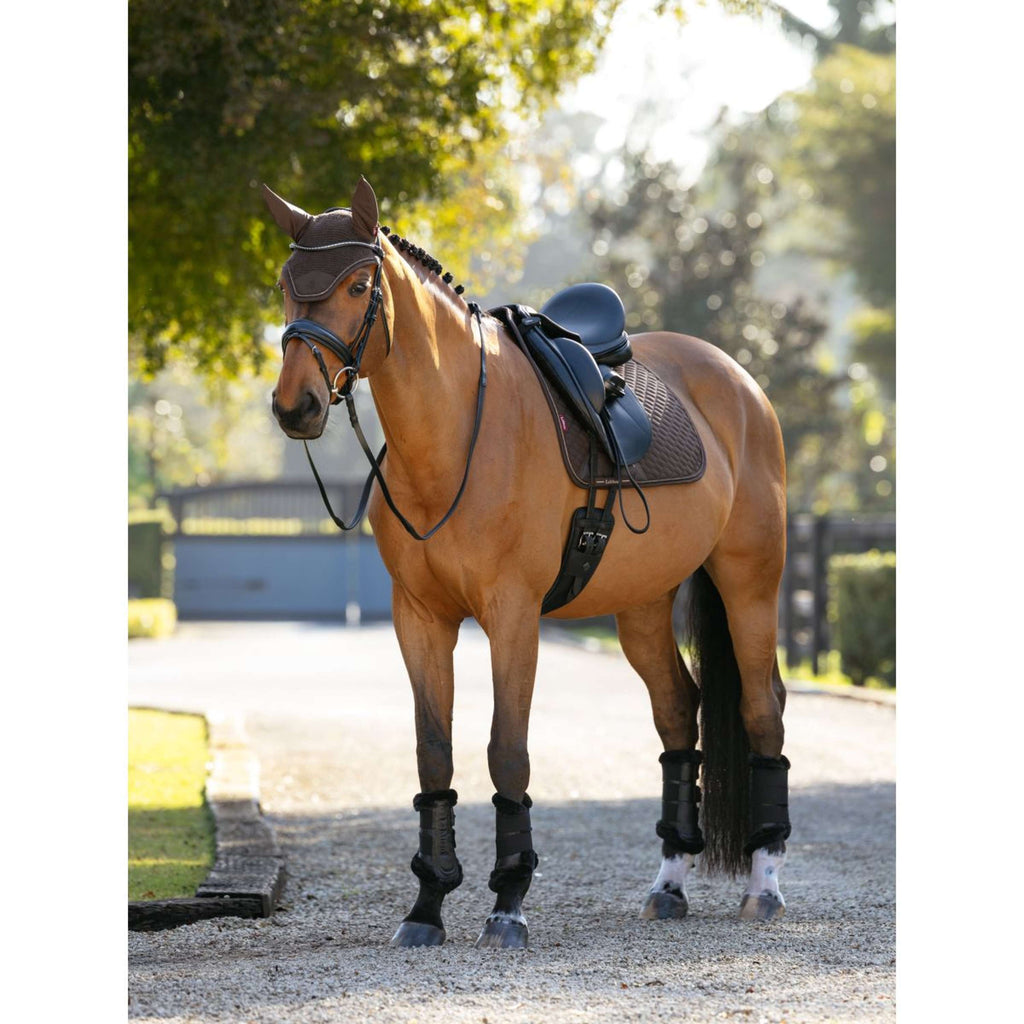 LeMieux Tapis de Selle Brilliance Dressage Espresso