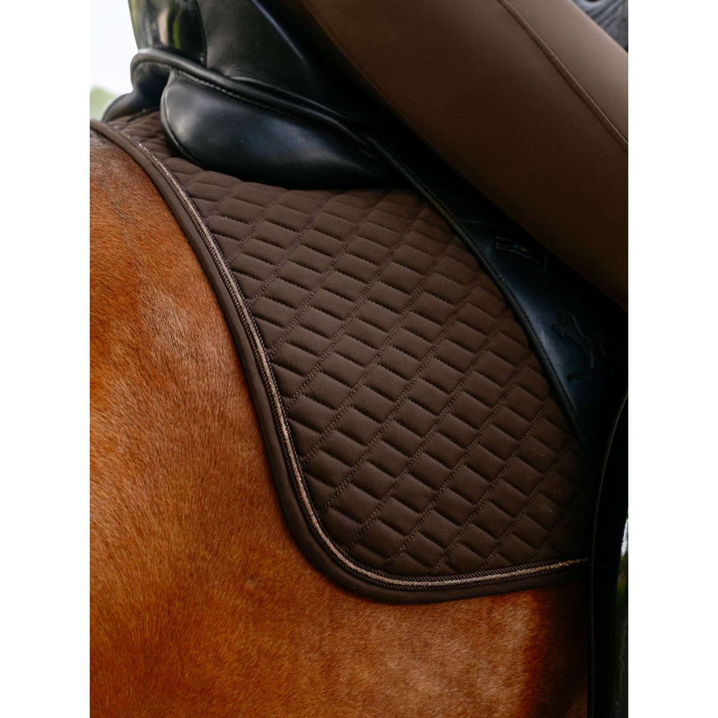 LeMieux Tapis de Selle Brilliance Dressage Espresso