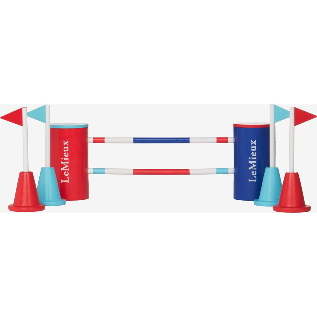 LeMieux Toy Pony Course Builder Set Rouge/Bleu