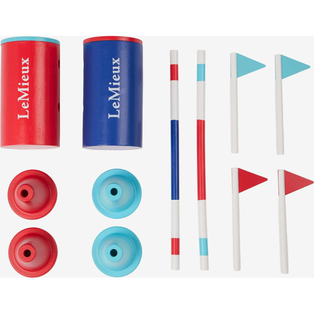 LeMieux Toy Pony Course Builder Set Rouge/Bleu