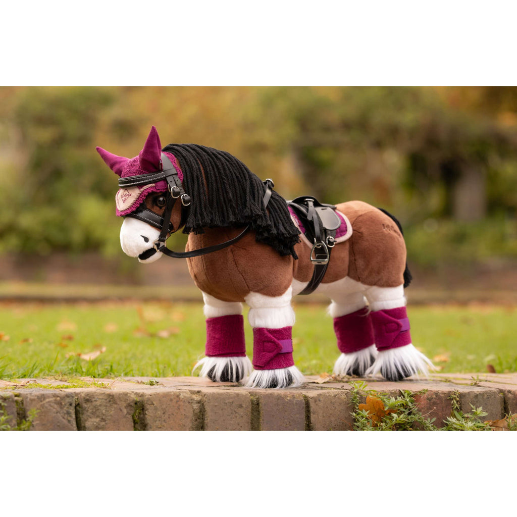 LeMieux Toy Pony Bonnet Anti-Mouches Blackberry