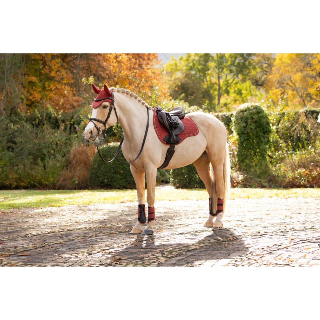 LeMieux Tapis de Selle Suede Square Polyvalence Russet