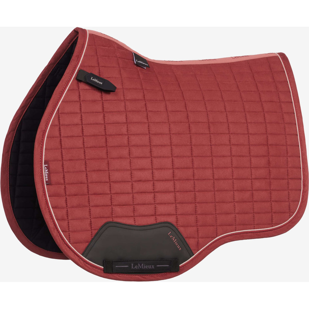 LeMieux Tapis de Selle Suede Square Polyvalence Russet