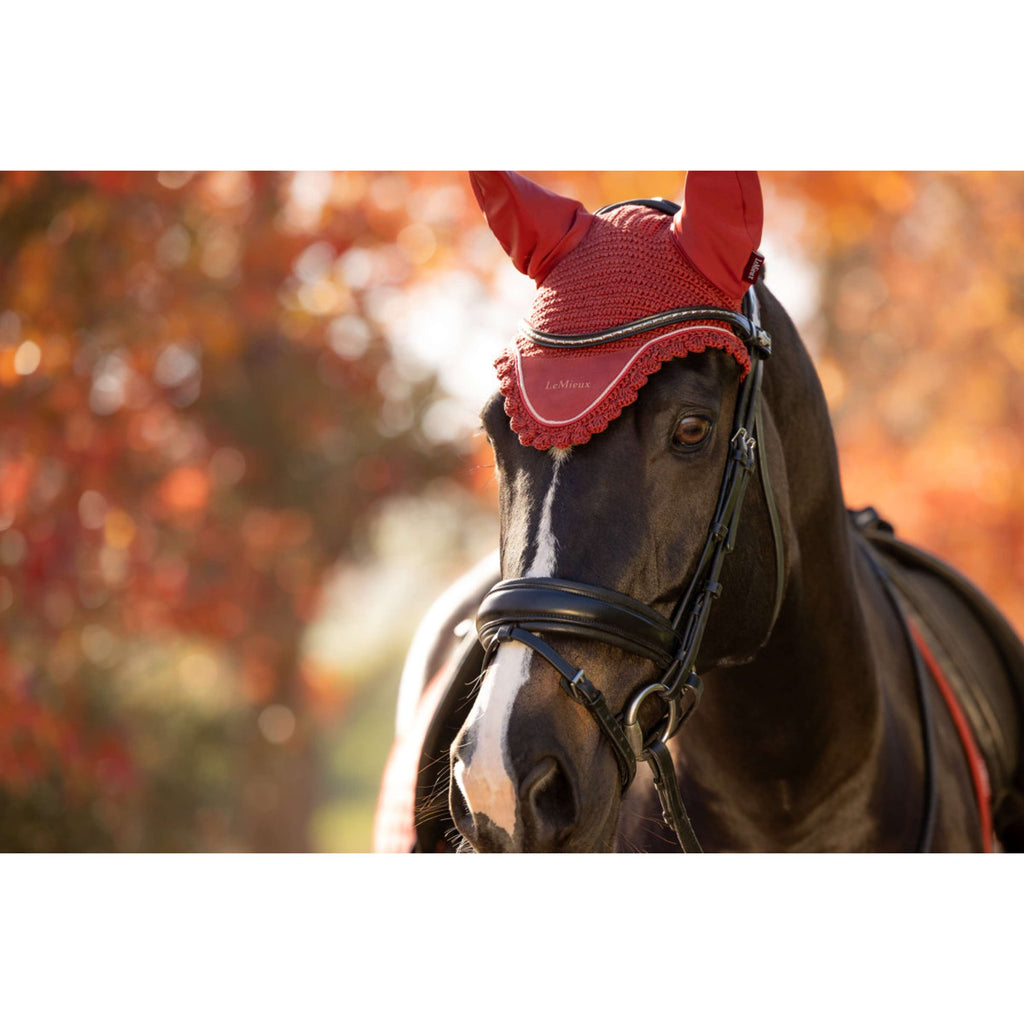 LeMieux Bonnet Anti-Mouches Classique Russet