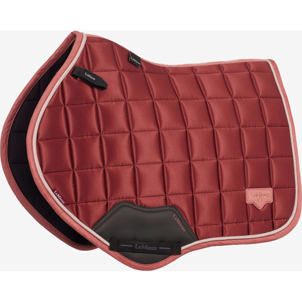 LeMieux Tapis de Selle Loire Classic Close Contact Square de Saut Russet