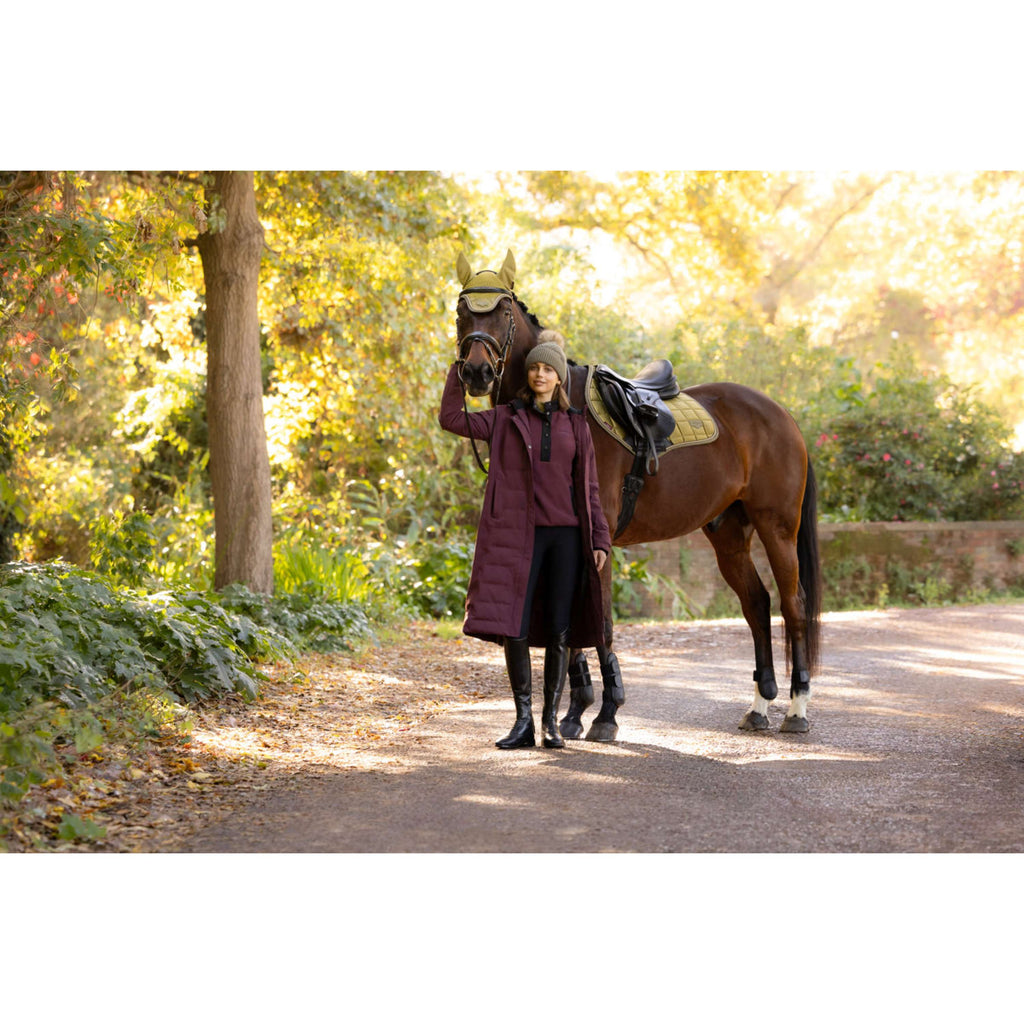 LeMieux Tapis de Selle Loire Classic Close Contact Square de Saut Gooseberry