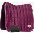 LeMieux Tapis de Selle Loire Classic Square Dressage Blackberry